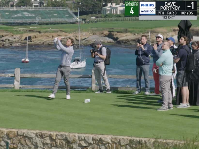I Lost the Mulligan Challenge at Pebble Beach But Many People Are Saying I Won It.