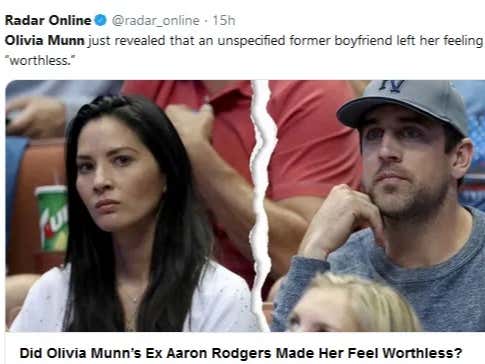 Olivia Munn's Ex Left Her Feeling 'Worthless' & Resorting to Vibrators but She's Too Classy to Name Names