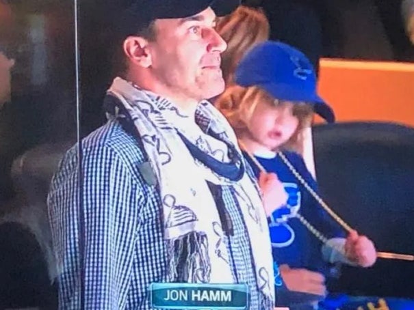 Did Jon Hamm Curse The St. Louis Blues By Inexplicably Shaving His Beard Before Game 6?
