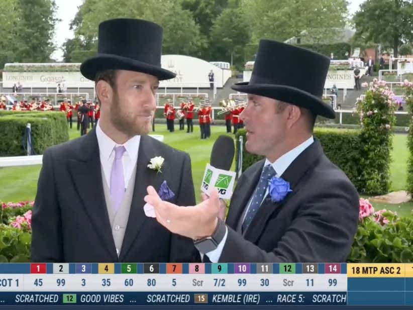 Morning Tea With The Barstool Royal.  Different Continent.  Same Results.