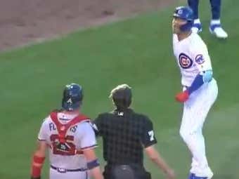 Cubs And Braves Are Getting HOT. Benches Clear And Contreras Looks To Be Talking MAD Shit