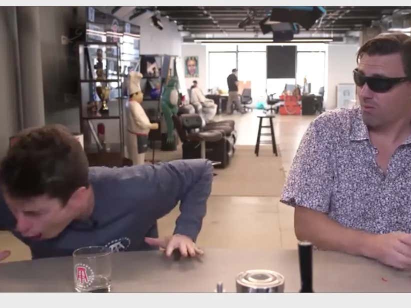 Barstool HQ Drinks Baijiu, The Worst Liquor Ever Distilled