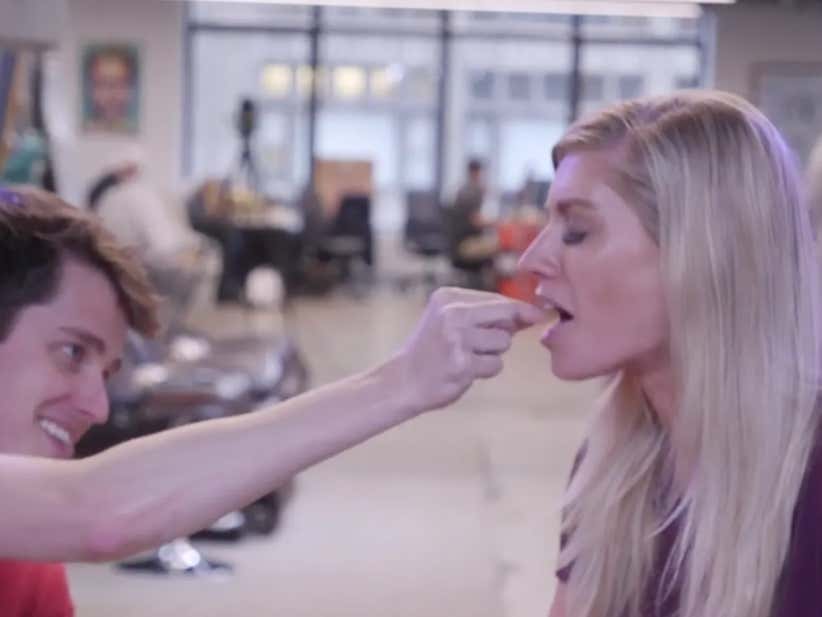 Barstool HQ Eats Dead Crickets Covered In Chili Powder