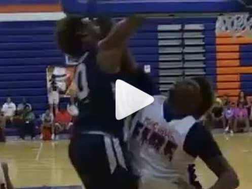 Lebron James Who Once Famously Said The Biggest Regret of His Life Was Naming His Son Lebron James Jr Because of the Pressure To Live Up To His Name Won't Stop Bragging About How Bronny Almost Dunked On A Kid But Instead Missed A Layup That Cost His Son's Team The Game And League Title (Probably)