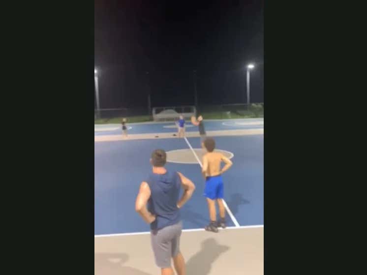 After 3 Noise Complaints, Cops Tell Kids They Can Keep Hooping If Someone Hits A Half Court Shot