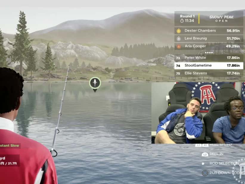 The Fishing Simulator With Zah Could Have Gone Better Today Barstool