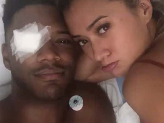 Party Hazard: Flying Champagne Cork Blinds "Love Island" Star