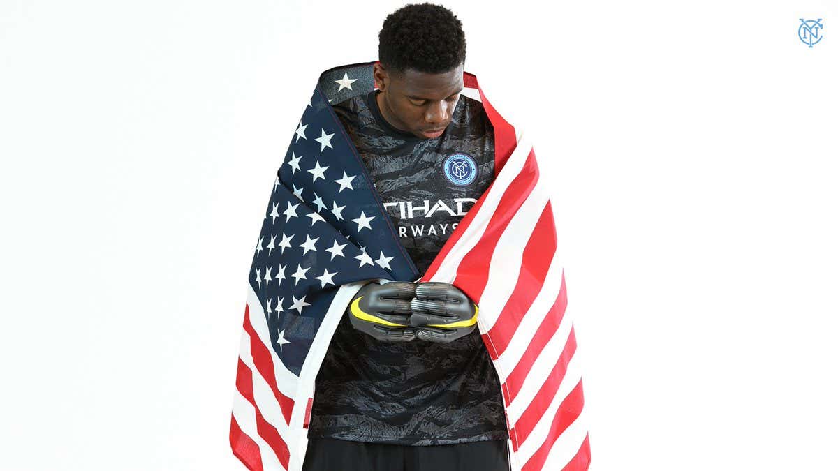 NYCFC International Duty Note P S Help Kick Childhood Cancer