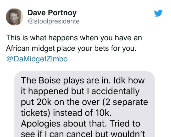 Zah Just Put An Extra 10k on Boise Over For Me.