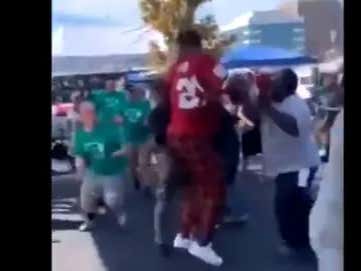 As the Self Proclaimed Captain Of Philadelphia I Don’t Think It’s Fair To Say We’re All Scumbags Because A Few Eagle Fans Tried To Beat Up Mike Scott Who Plays For the Sixers In the Parking Lot Because He Was Wearing A Redskin Jersey