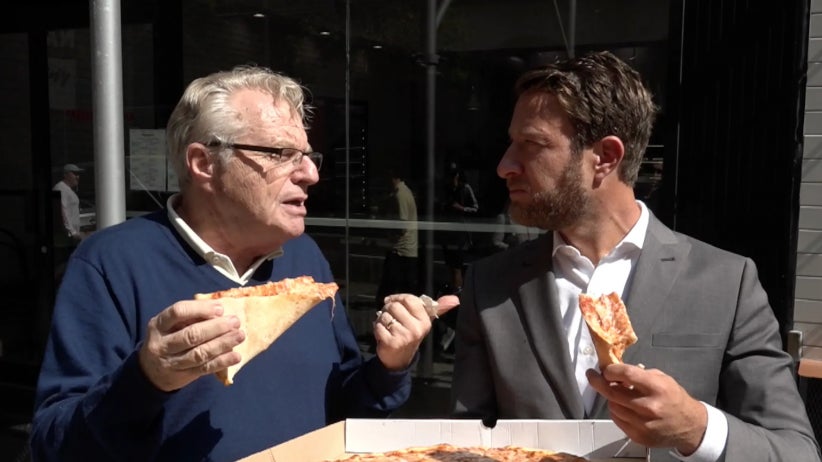Barstool Pizza Review - Marinara Pizza with Special Guest Jerry Springer