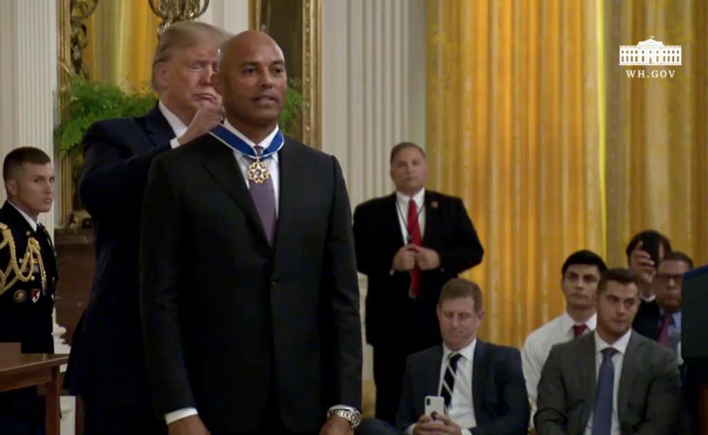 Mariano Rivera Has Been Awarded The Presidential Medal Of Freedom By