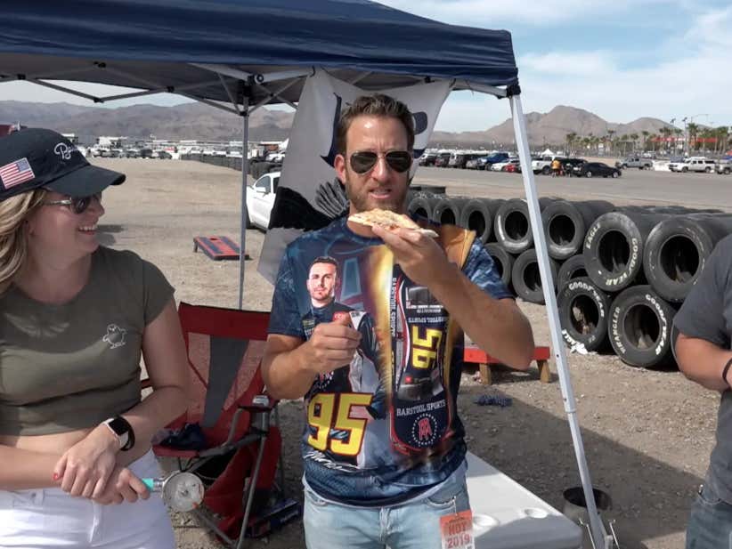 Barstool Pizza Review - Las Vegas Motor Speedway Tailgate Pizza