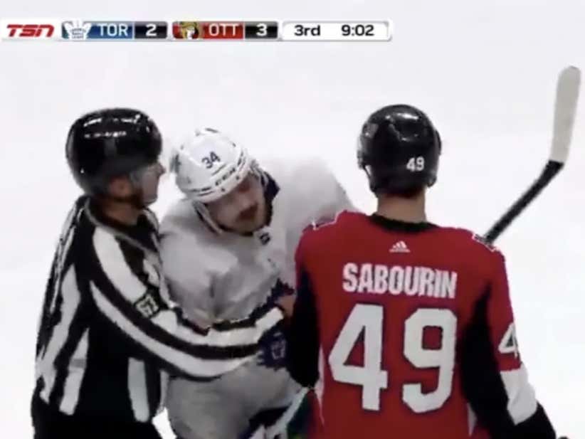 The "Who Are You?" Belongs In The Hockey Chirp Hall Of Fame Barstool