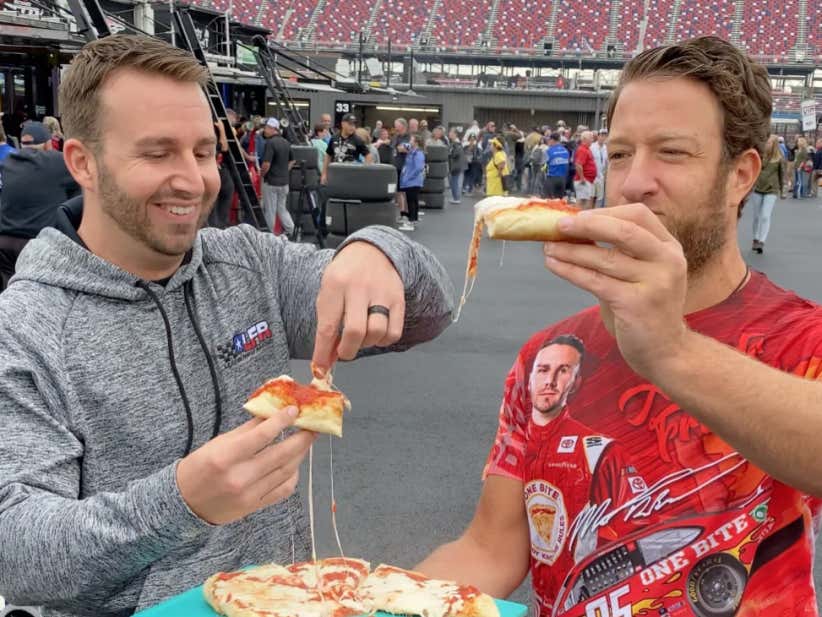 Talladega Pre Race Pizza Review With Special Guest Matt DiBenedetto