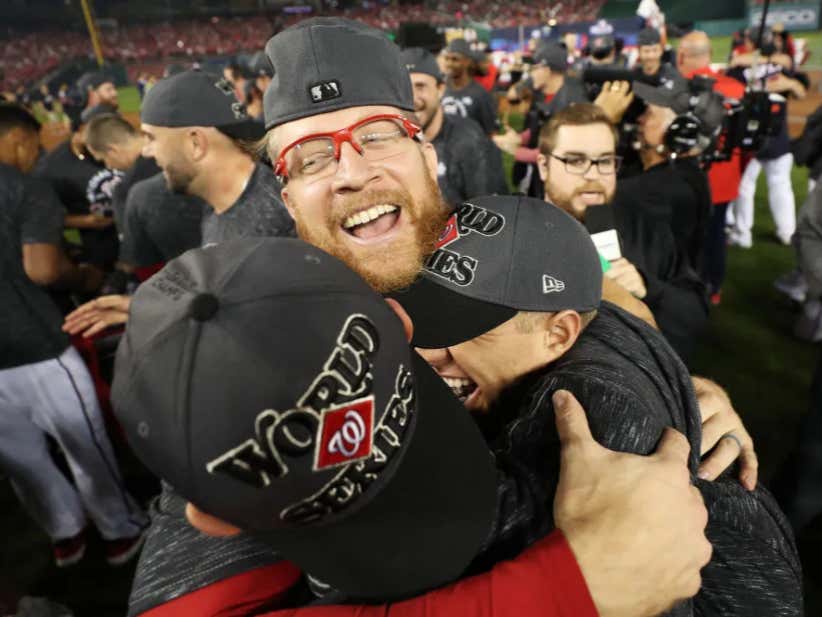 THE NATS ARE GOING TO THE WORLD SERIES!!!!