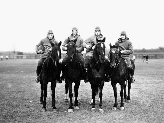 On This Date in Sports October 18, 1924: The Four Horsemen