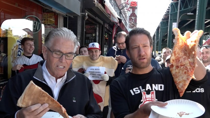 Barstool Pizza Review - Justin’s Pizza (Bronx) with Special Guest Mike Francesa