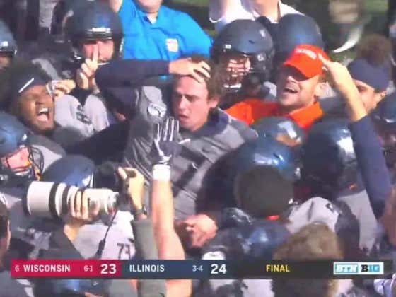 Wisconsin Lost As A 32-Point Favorite To....Illinois?