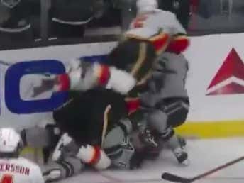 Nothing Like A Giant Brawl Between The Flames And The Kings