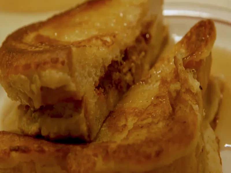 Snackin' Off - We Created A Halloween Sandwich With Candy In The Middle