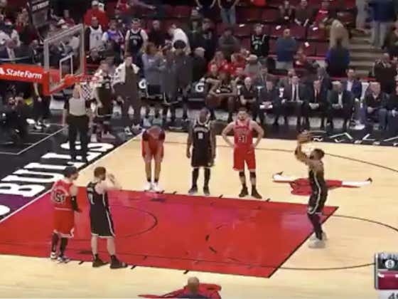 Bulls-Nets Over Hits With .3 Seconds in Game