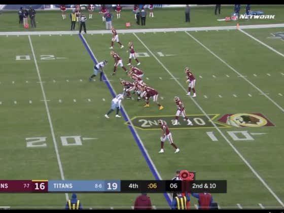 #TbtBadBeat: Last play of the game Josh Johnson throws a pick to Malcom Butler who takes it to the house. This touchdown hit the over of 38.