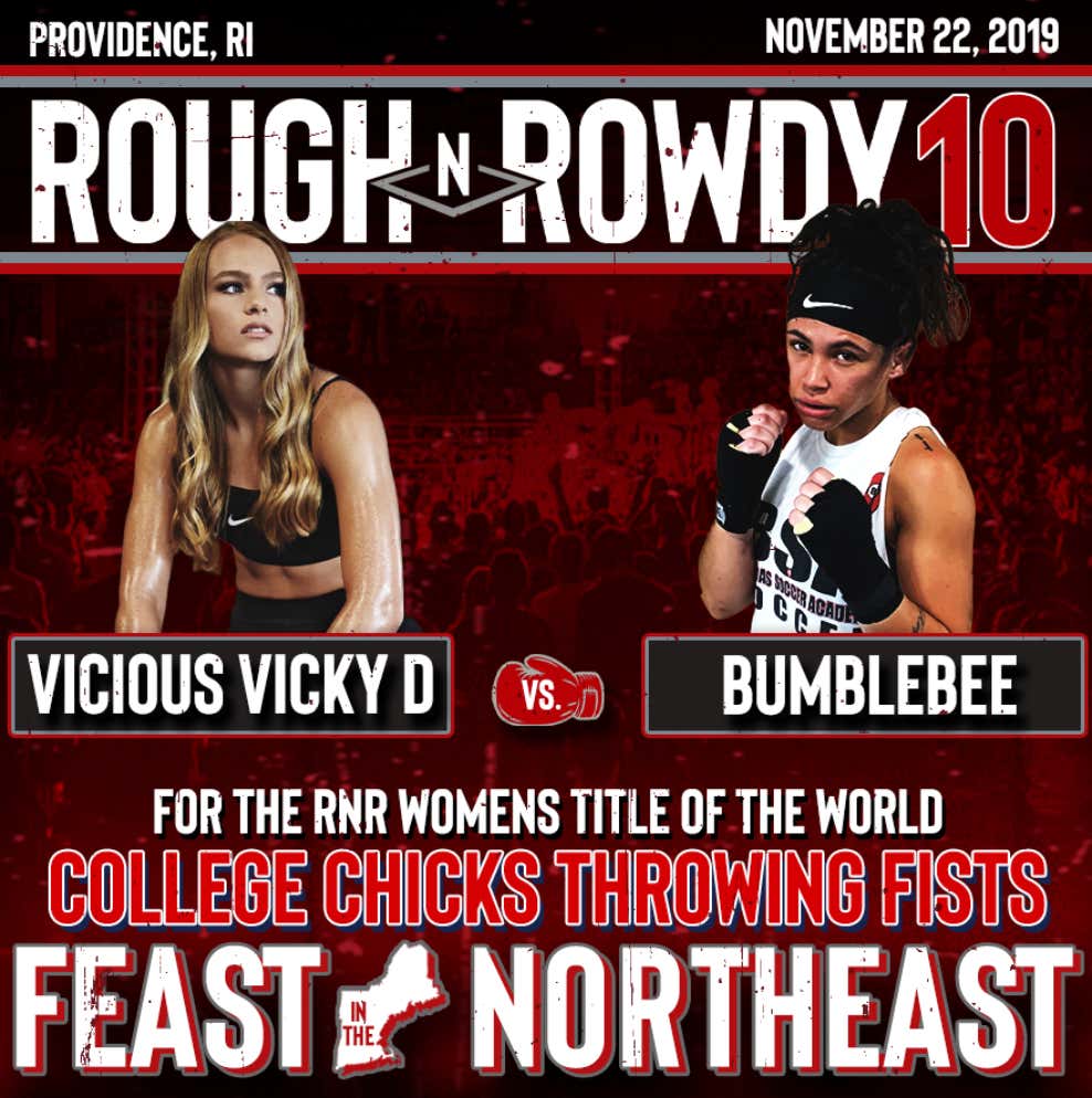 Rough N' Rowdy Ring Girl Of The Day Princess Jade Barstool Sports