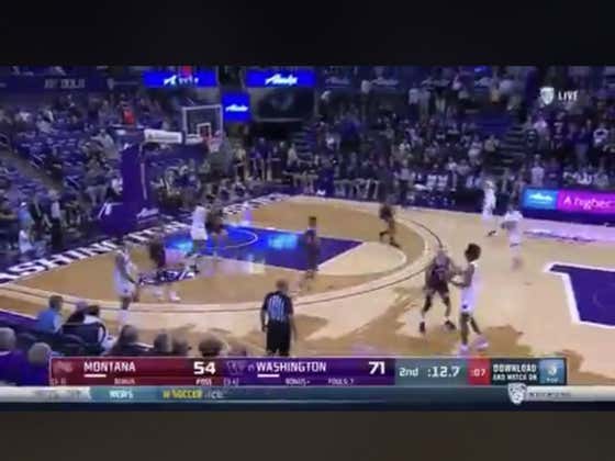 Montana scores a garbage time layup to hit the over (128.5)