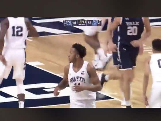 Penn State finishes the game on a 16-2 run to bust Yale ML (+825) bets. They win it 58-56 over Yale.