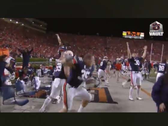 Six years ago today Auburn upset 10-point favorite Alabama on the final play of the game. They won outright (+350) 34-28 over the Crimson Tide.