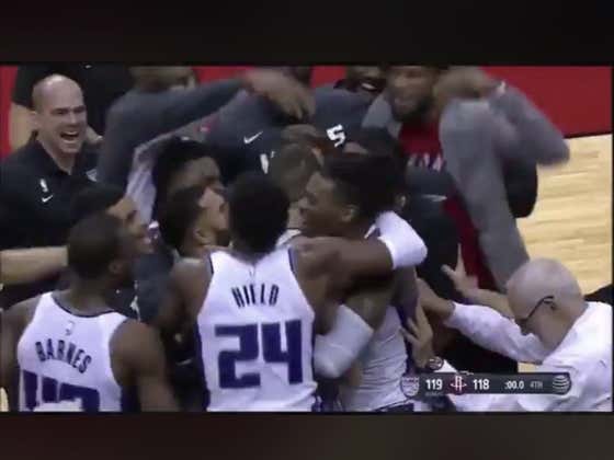 The Kings were +12 (+600ML) coming into their game tonight in Houston. Nemanja Bjelica drilled a buzzer beater from deep to win the kings the game outright 119-118
