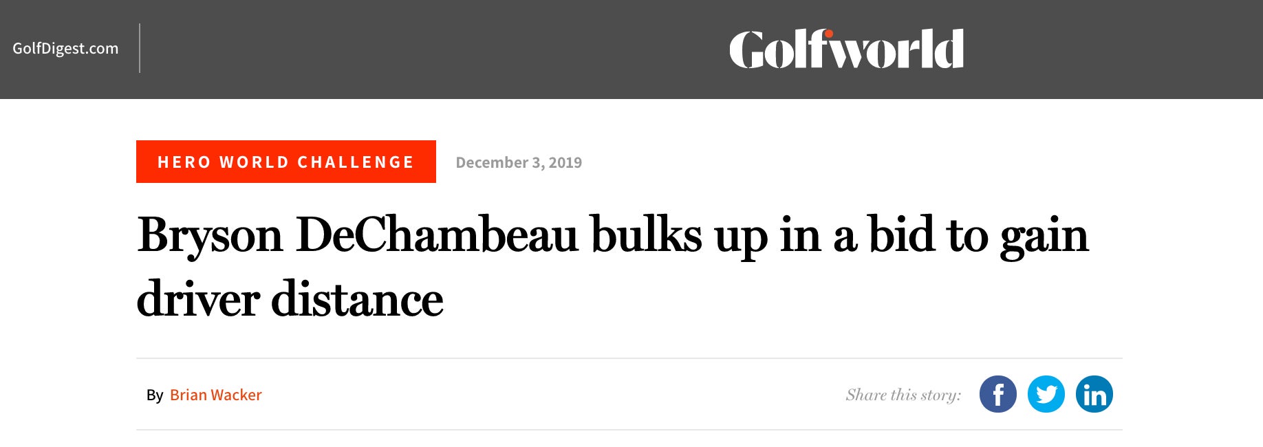 Bryson DeChambeau Is Absolutely YOKED Now Barstool Sports