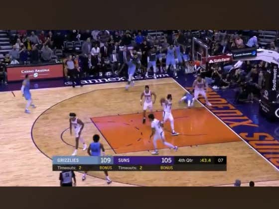 Memphis (+7) wins it outright (+250) over the Suns tonight.