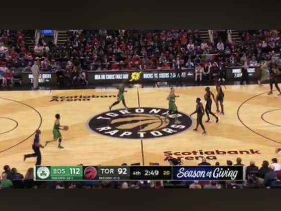 The Raptors must have the over (213.5) today