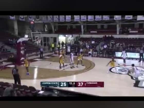 This big put back jam by Fordham sent them to half time with a 39-25 lead and hit the 1H over (63.5)