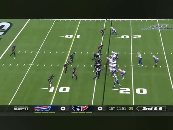 Josh Brown to Josh Allen and just like that Bills (+2.5) are out to a quick 7-0 lead on the Texans