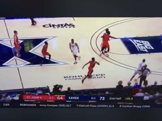 What a push for Xavier -8