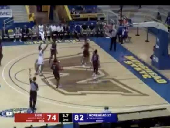 SIUE hits a three at the buzzer to cover +8