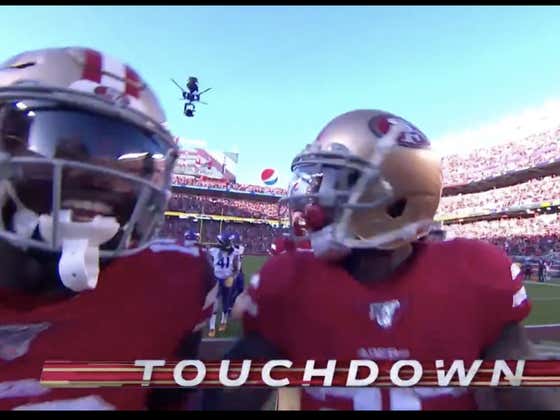 49ers (-7) take a 14-point lead on a Tevin Coleman score