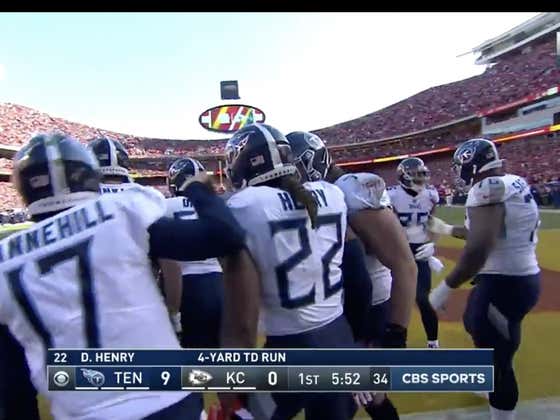 Derrick Henry was +600 to score the first TD of the day